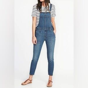 Old Navy Blue Skinny Denim Overalls